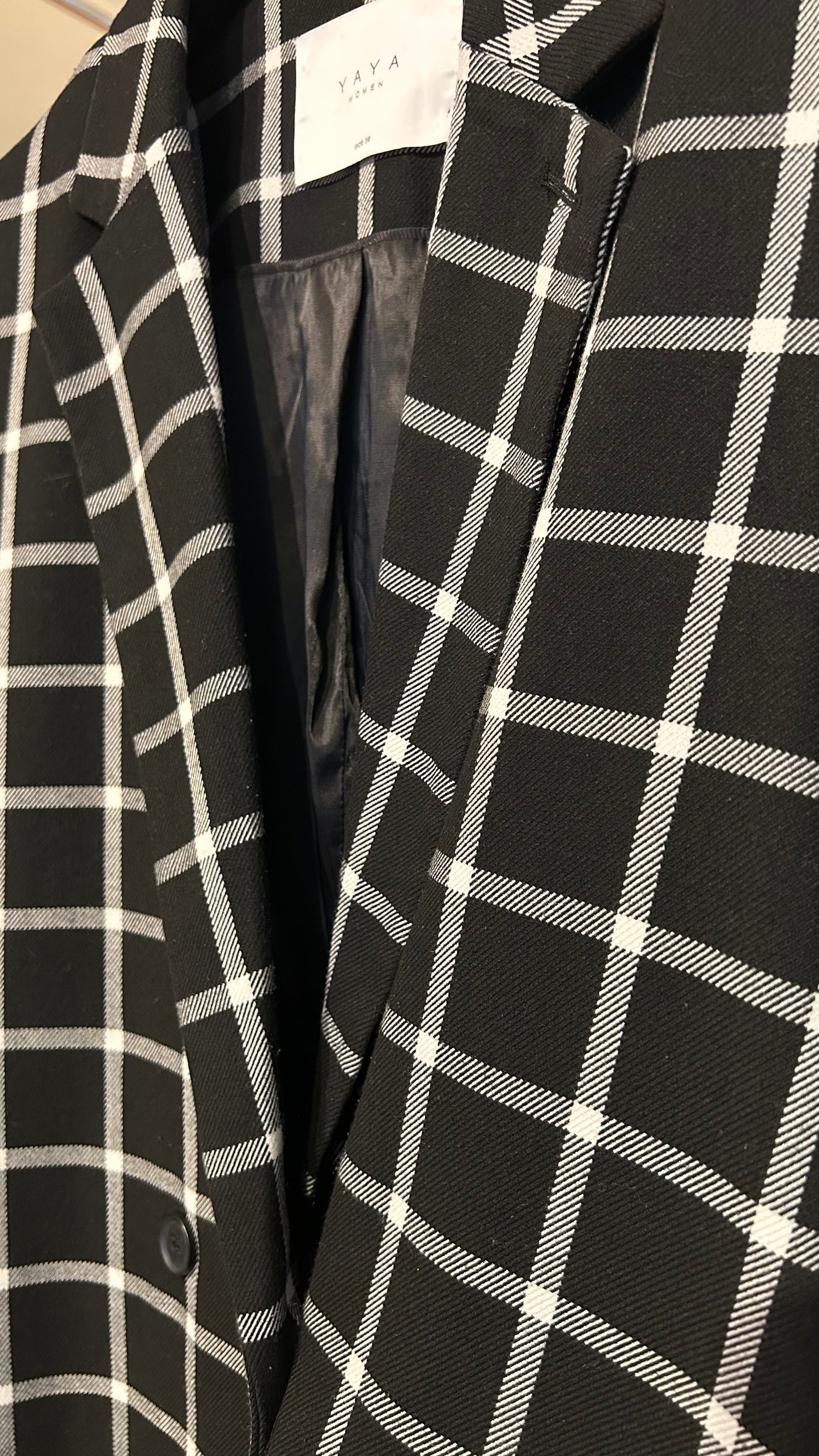 YAYA Blazer b/w Karo / M