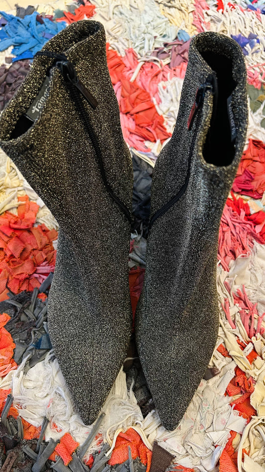 TAMARIS Sockboots Lurex gold / 40