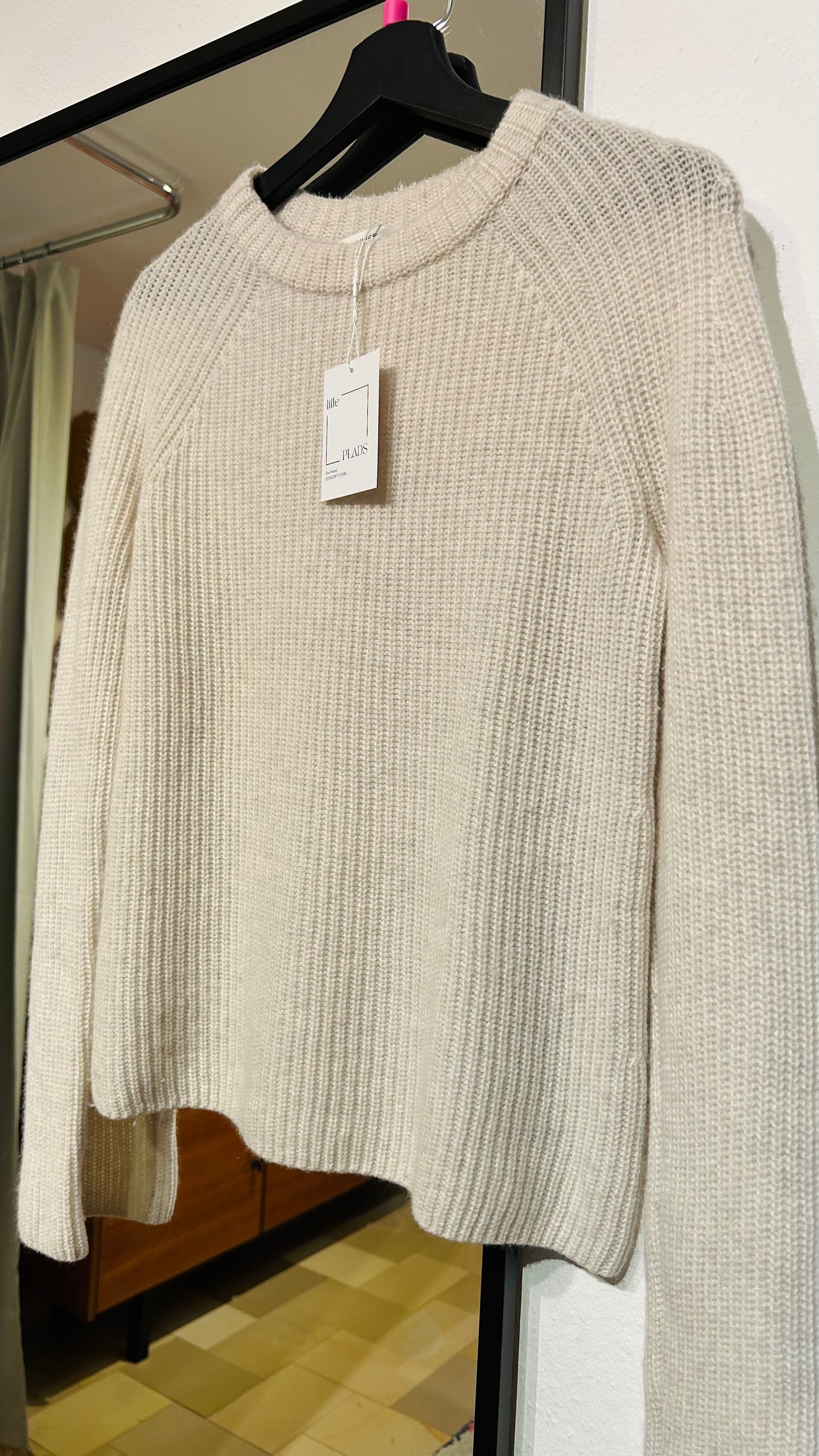 VINCE Cashmerepullover creme / XS