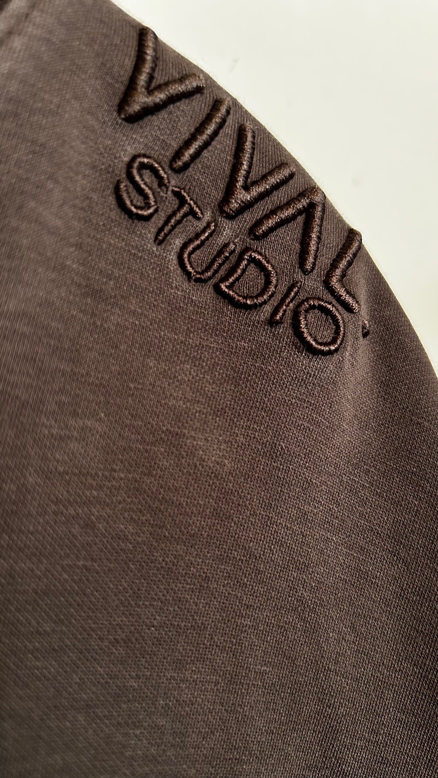 VIVAL STUDIO Oversized Shirt braun / S