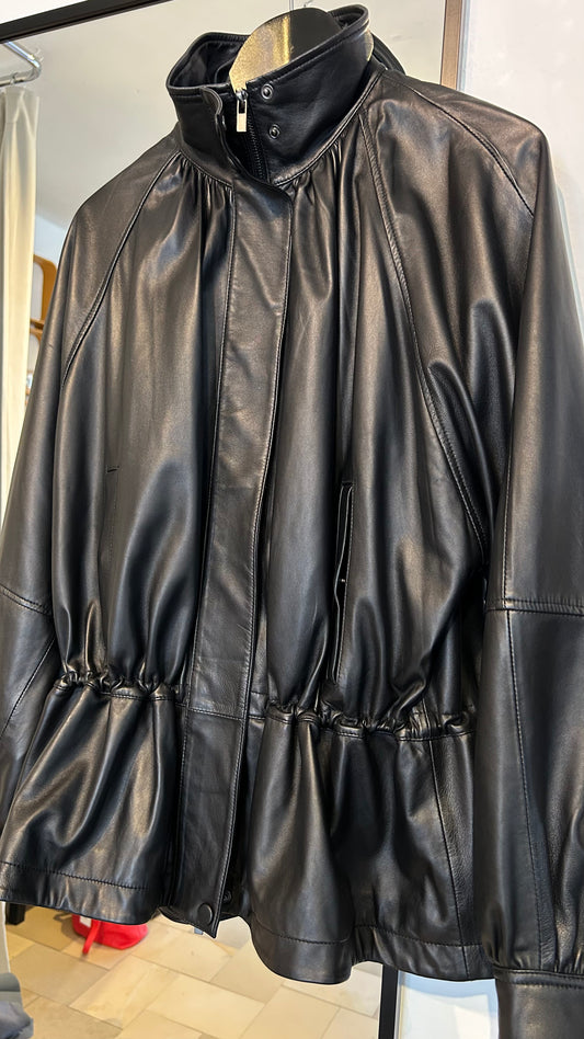 ZARA Limited Edition Lederjacke blk / M