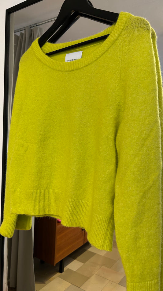 SAMSOE SAMSOE Strickpullover neongelb / S