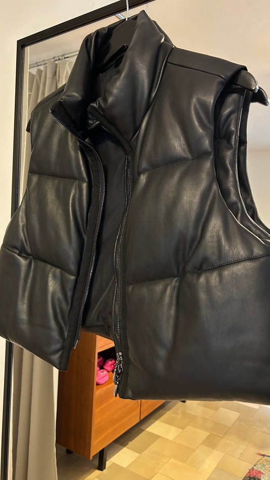 MADELEINE Pufferweste schwarz / 38