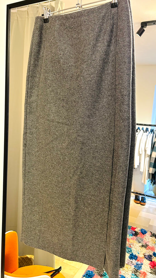 VINTAGE Maxirock anthrazit Boiled Wool / S
