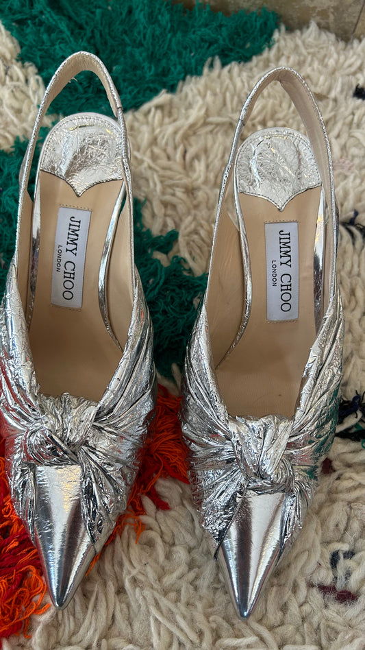 JIMMY CHOO Pumps silber / 38