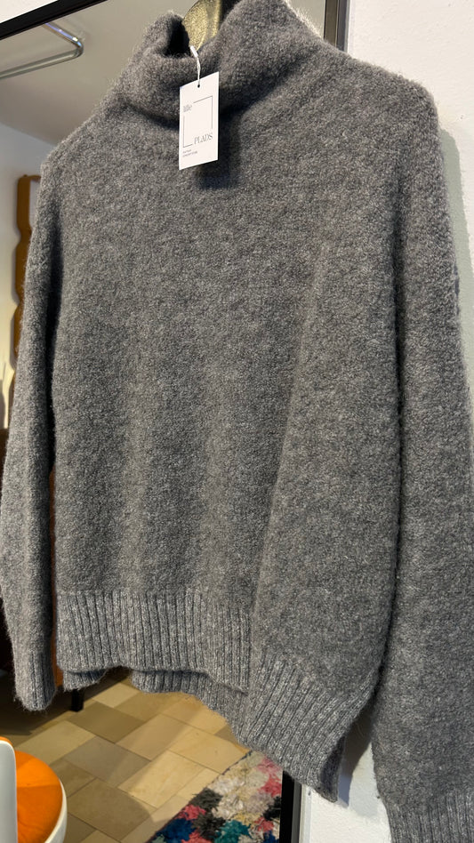 DRYKORN Strickpullover grau / M
