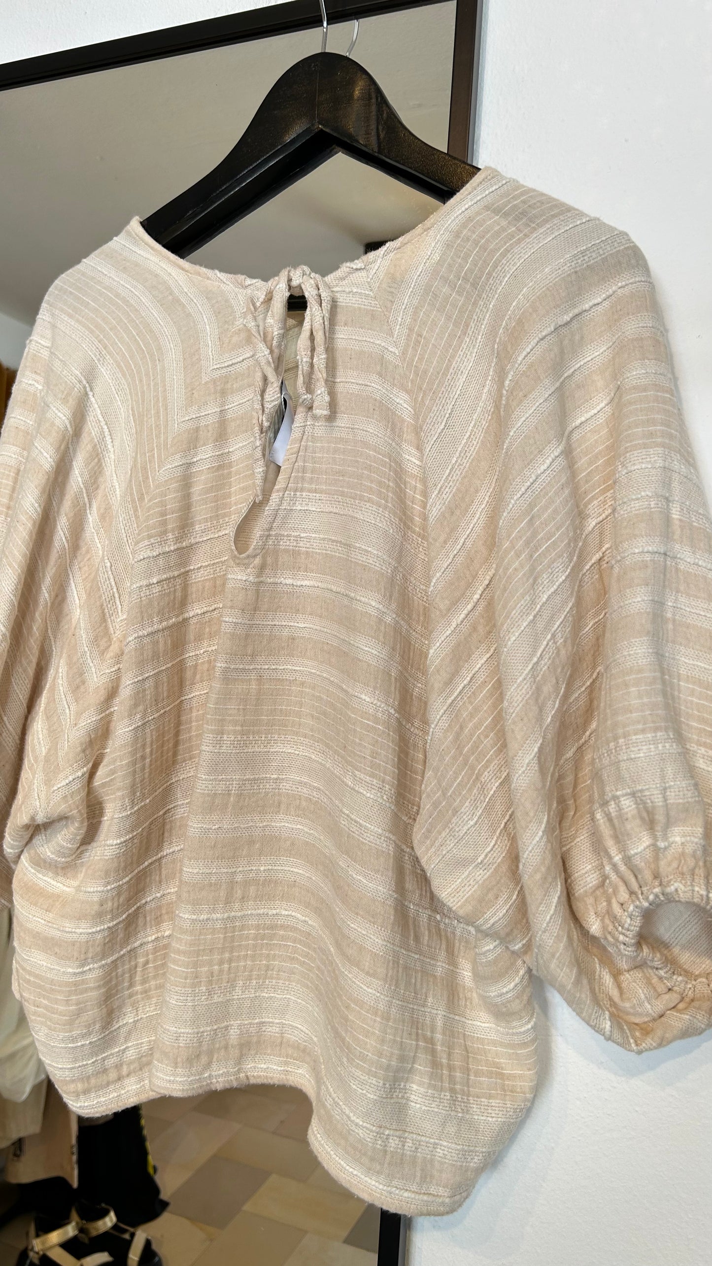 SEAMEHAPPY Bluse beige / S-M