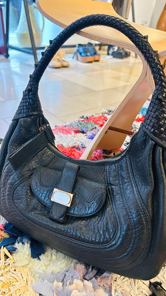 FENDI Vintage "Spy" Bag schwarz