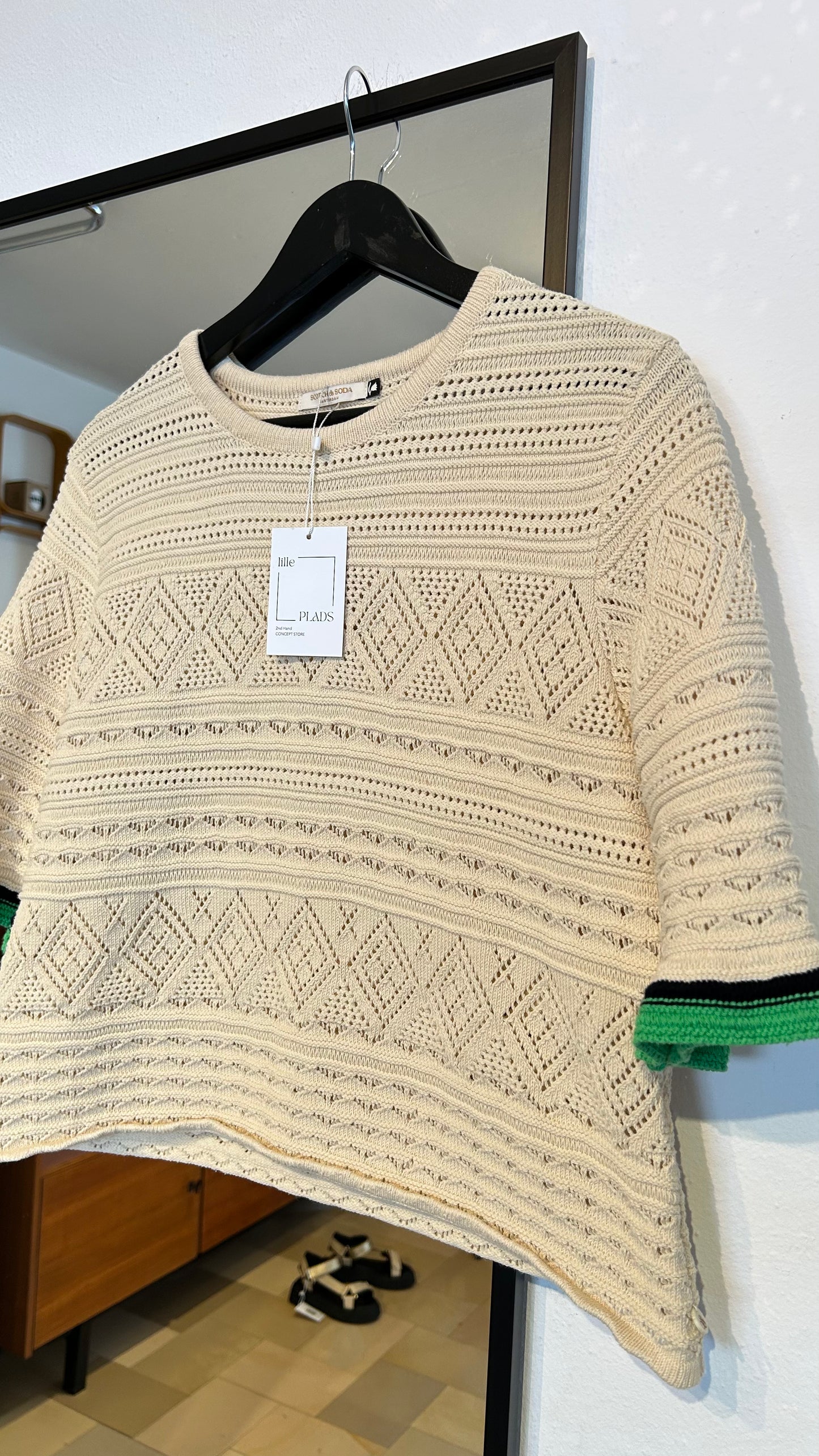 SCOTCH & SODA Strickshirt creme / XL
