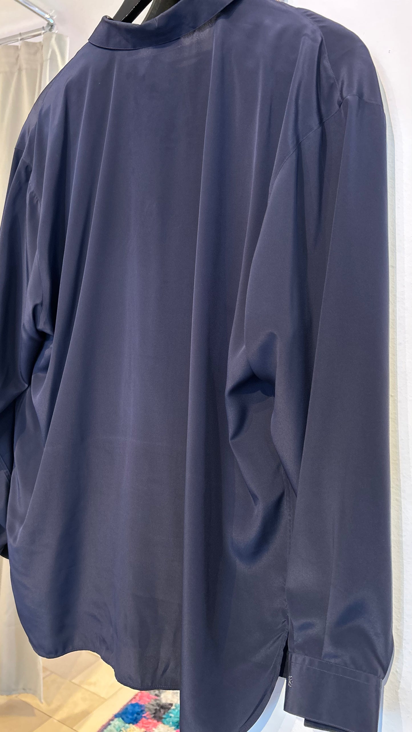 VAN LAACK Bluse Vintage dk.blau / XL