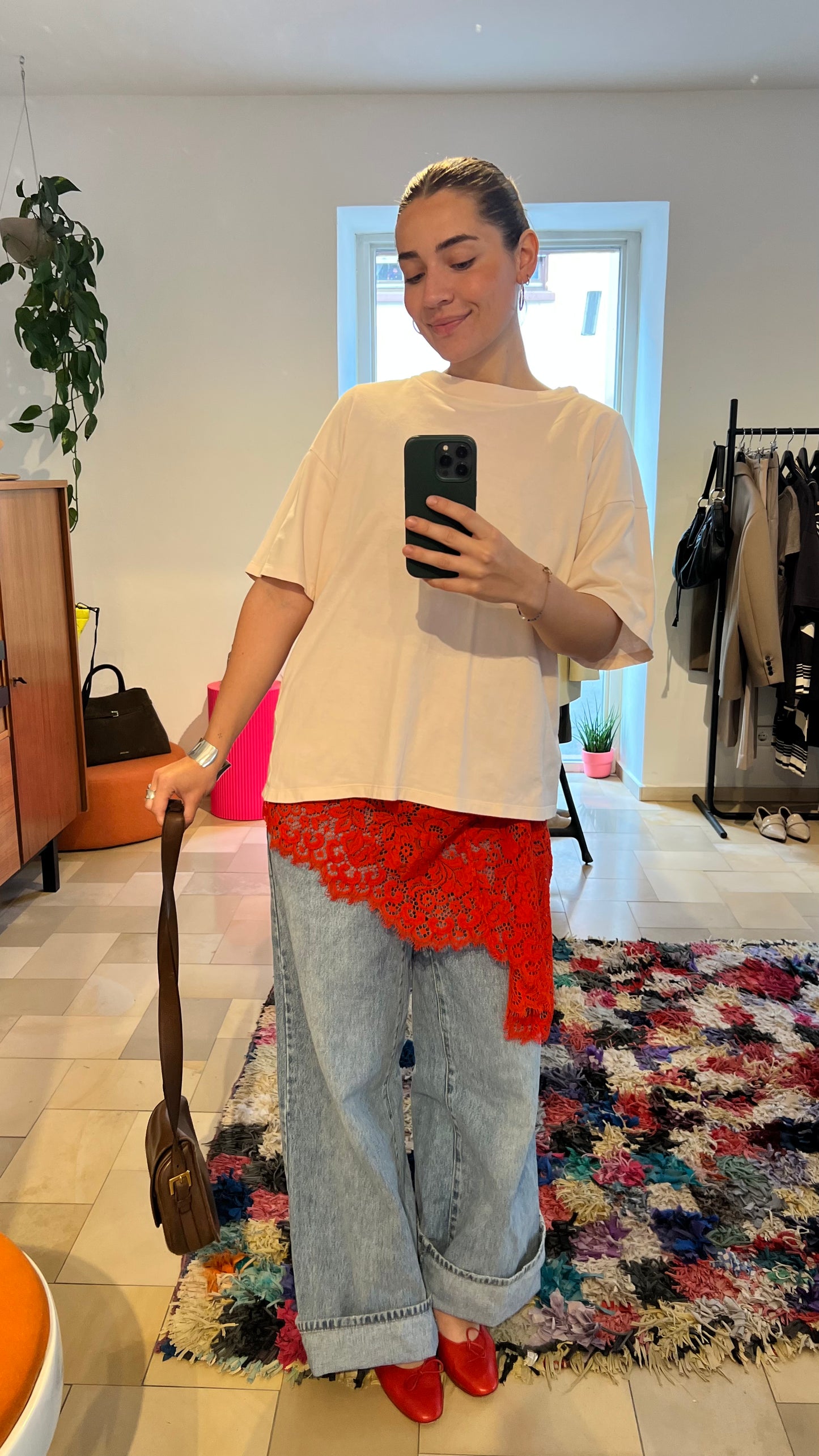 SANDRO T-Shirt rosé / M