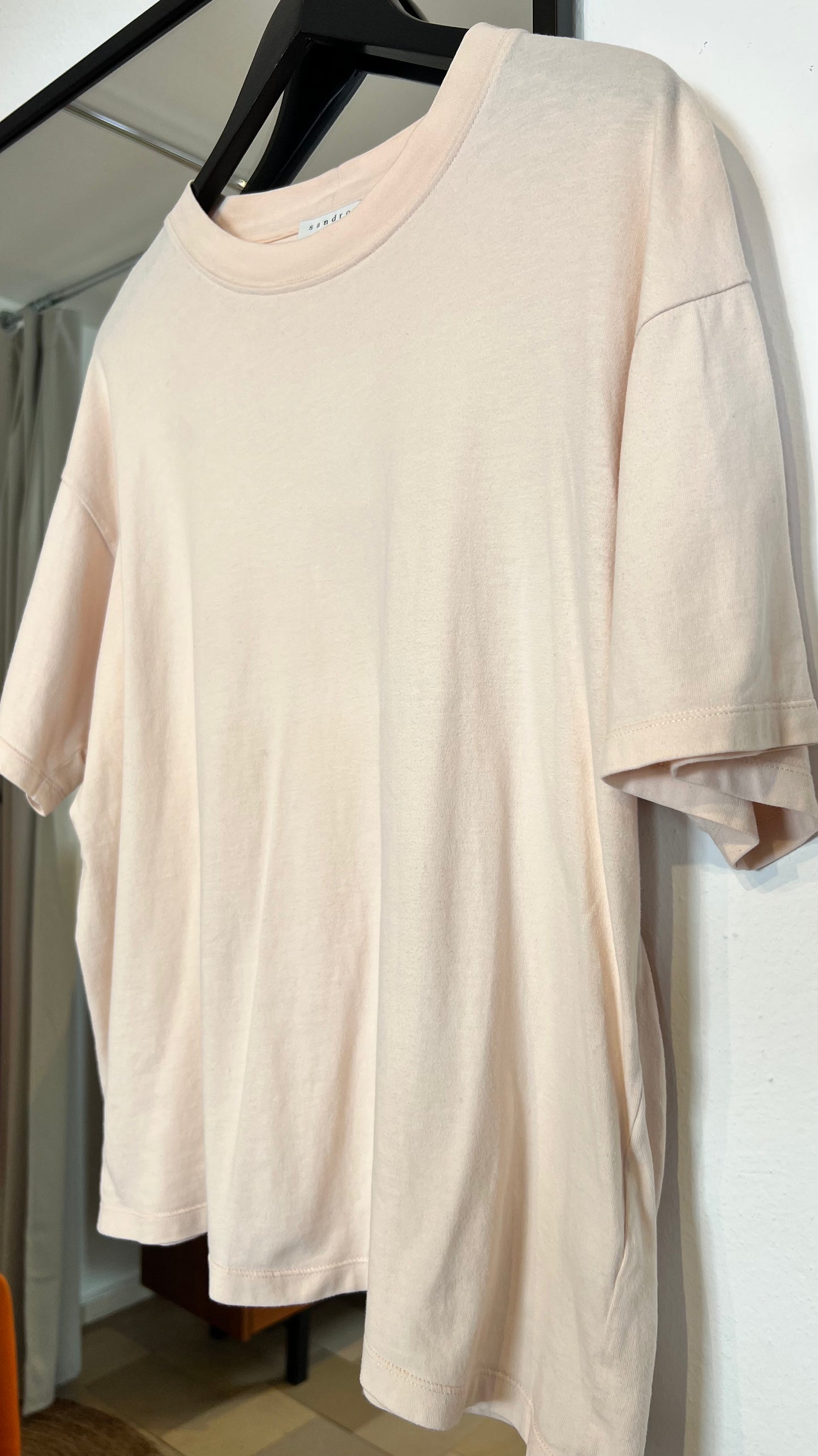 SANDRO T-Shirt rosé / M