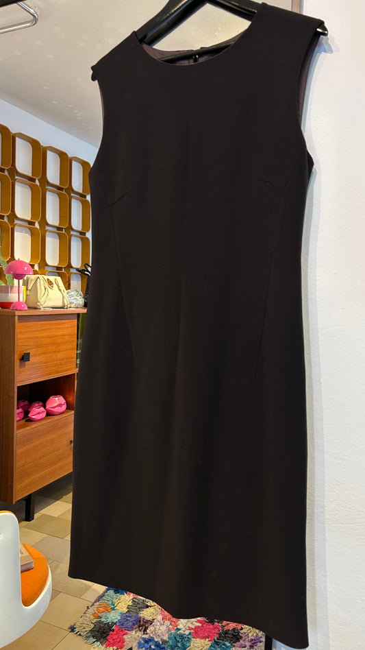 JIL SANDER Midikleid 90s braun / M