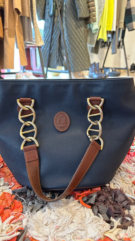COCCINELLE Vintage Tasche blau