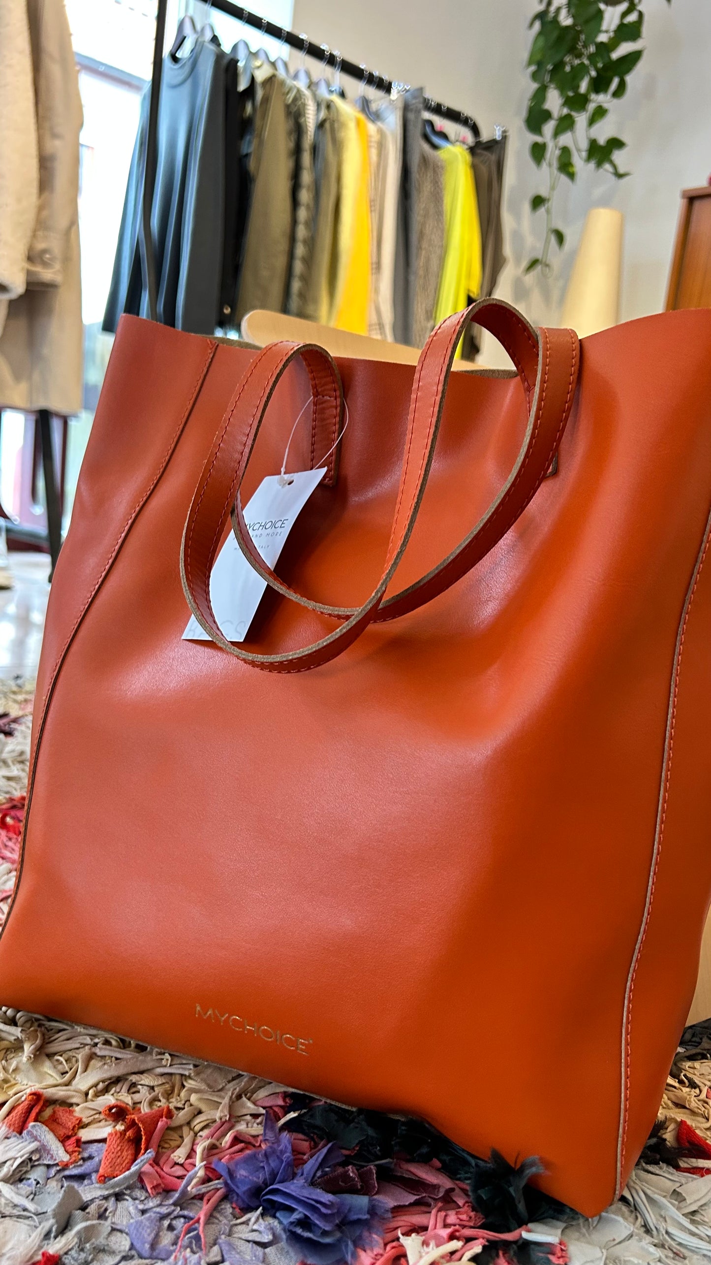 MY CHOICE Shopper orange