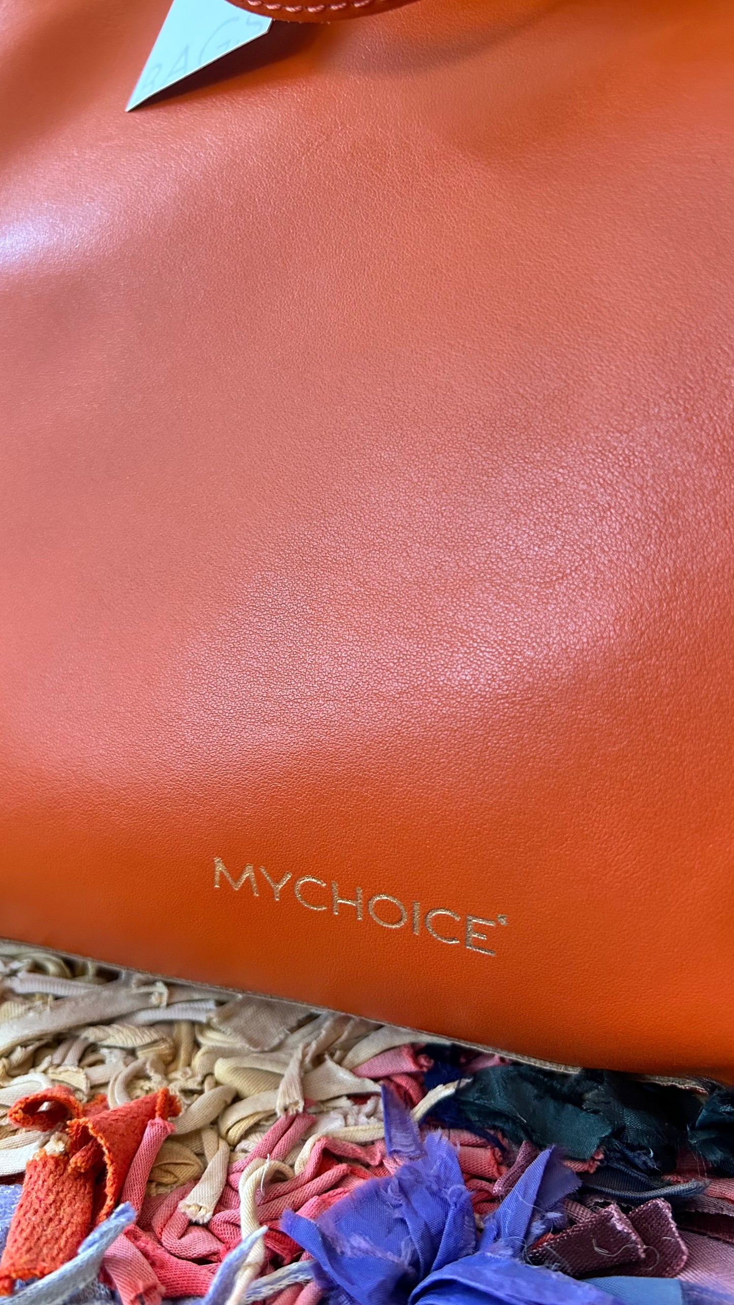 MY CHOICE Shopper orange
