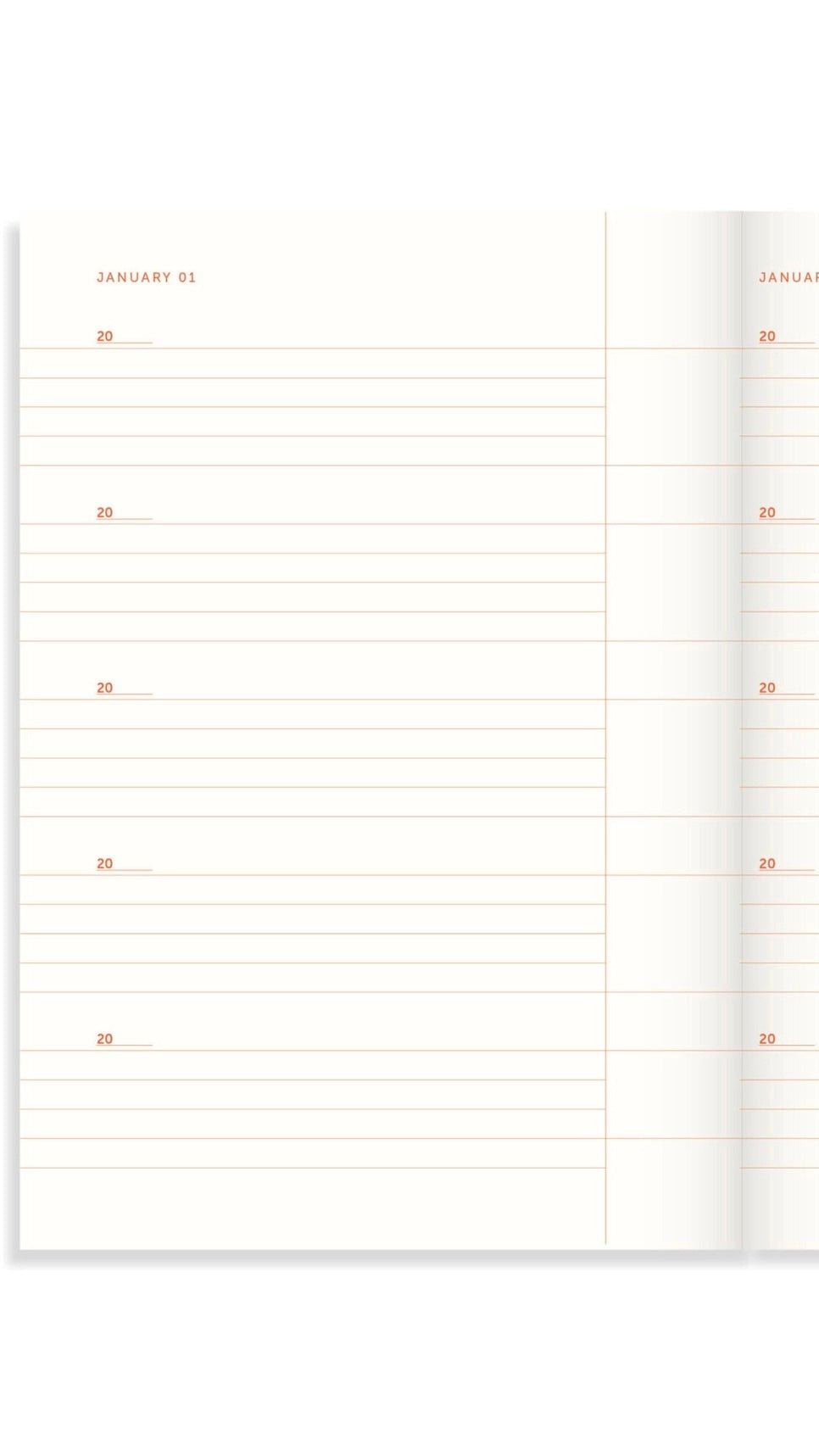 A - JOURNAL - Notizbuch Leinen beige - lille.PLADS