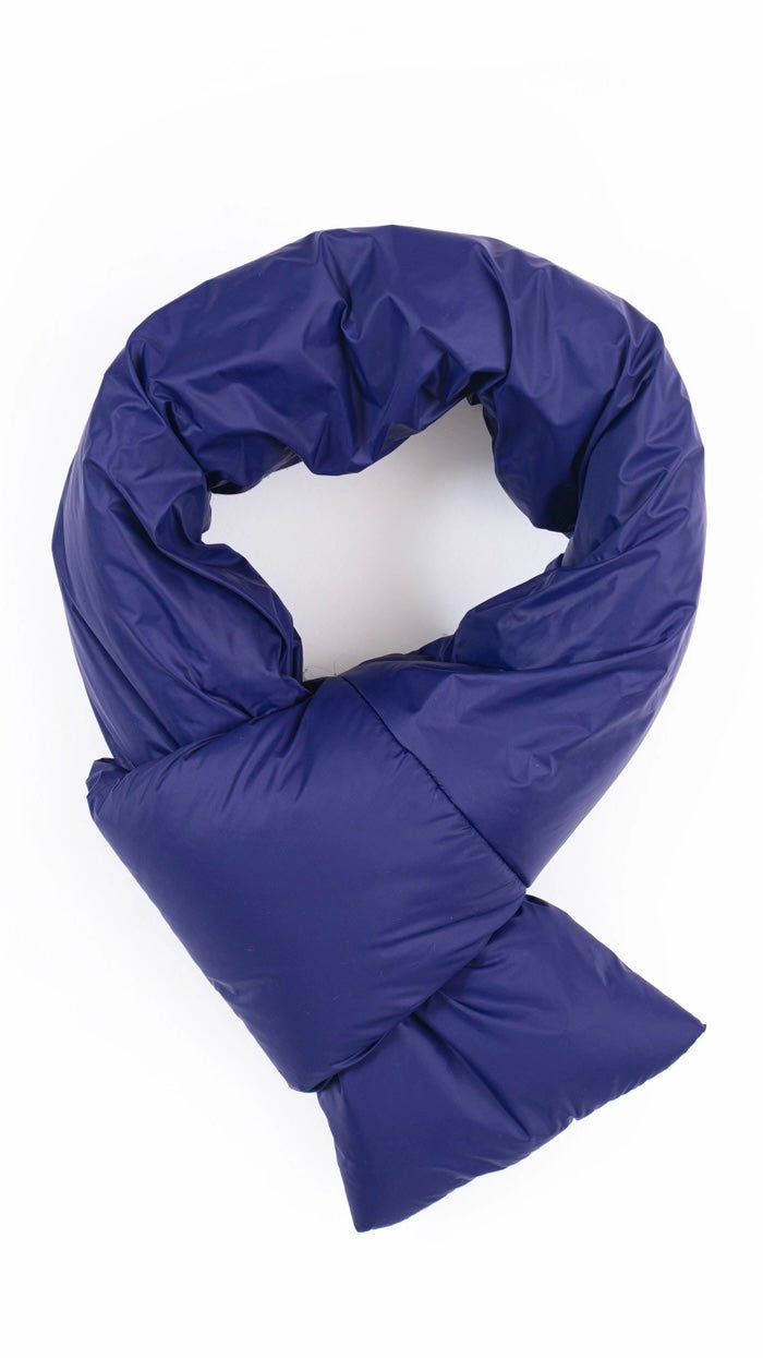 ABSTRACT Mini Schal blau - lille.PLADS