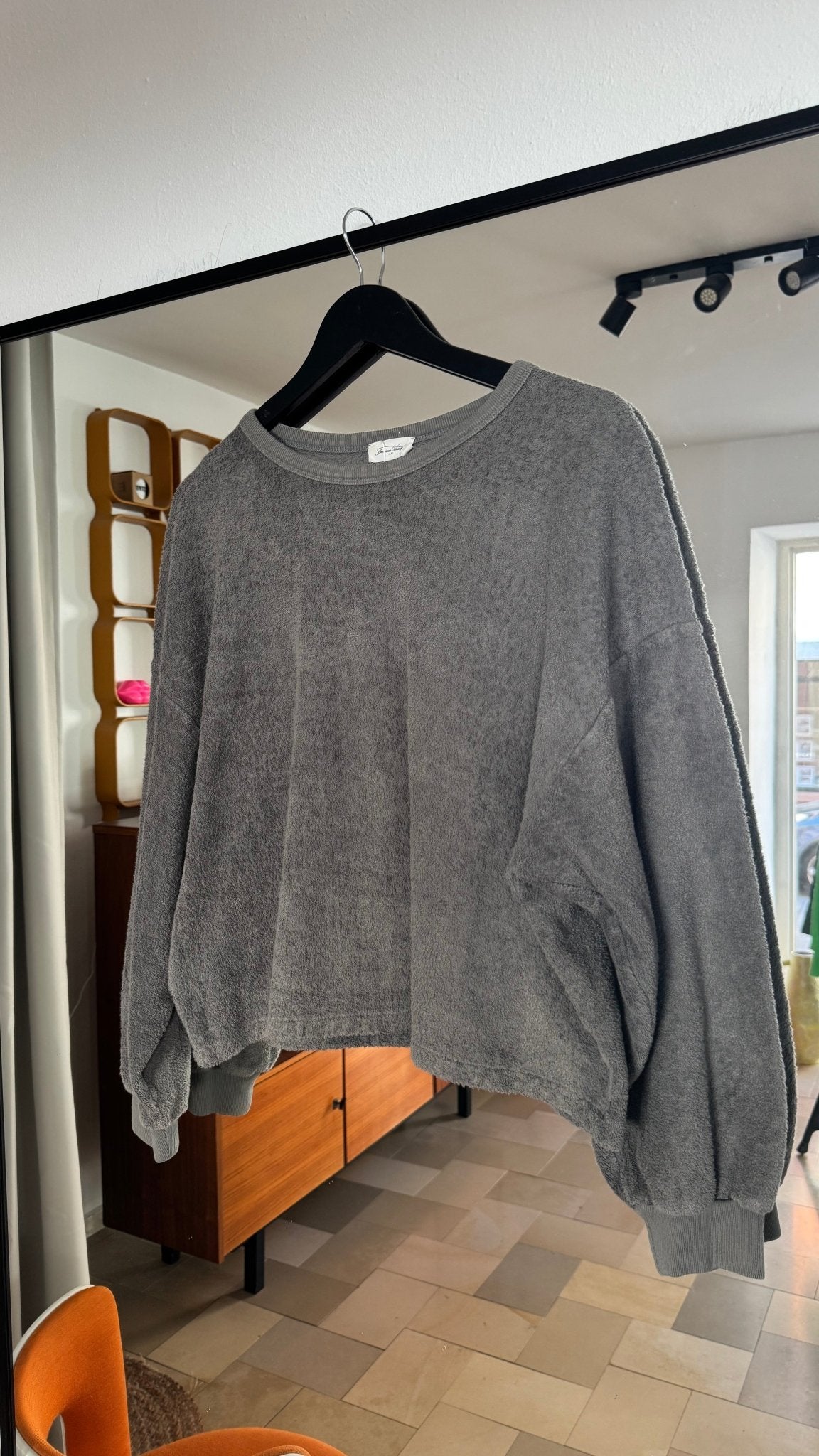 American Vintage Frottee-Sweater grau/ XS S - lille.PLADS eGbR