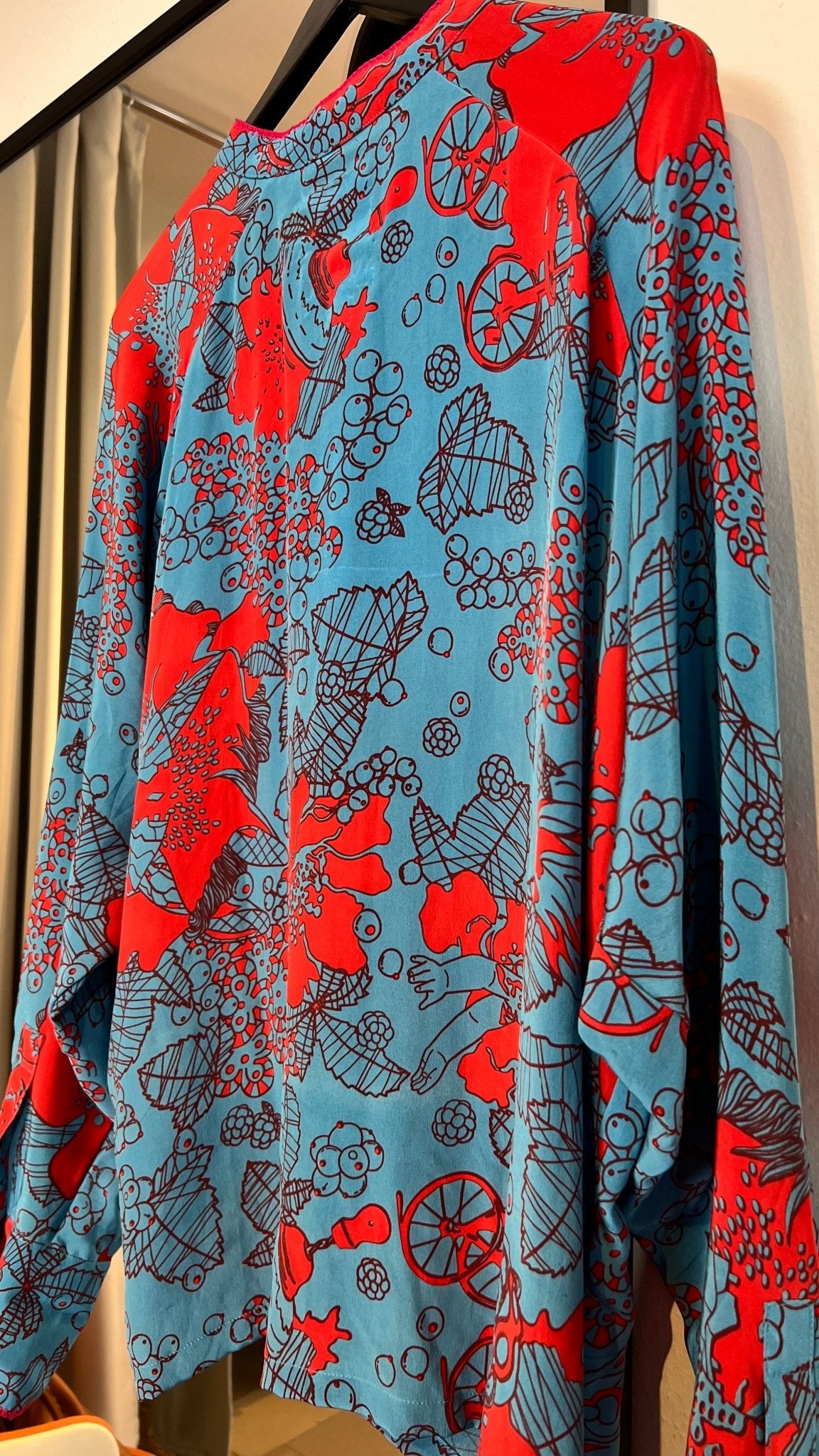 AN AN LONDREE Seidenbluse / 36 - lille.PLADS