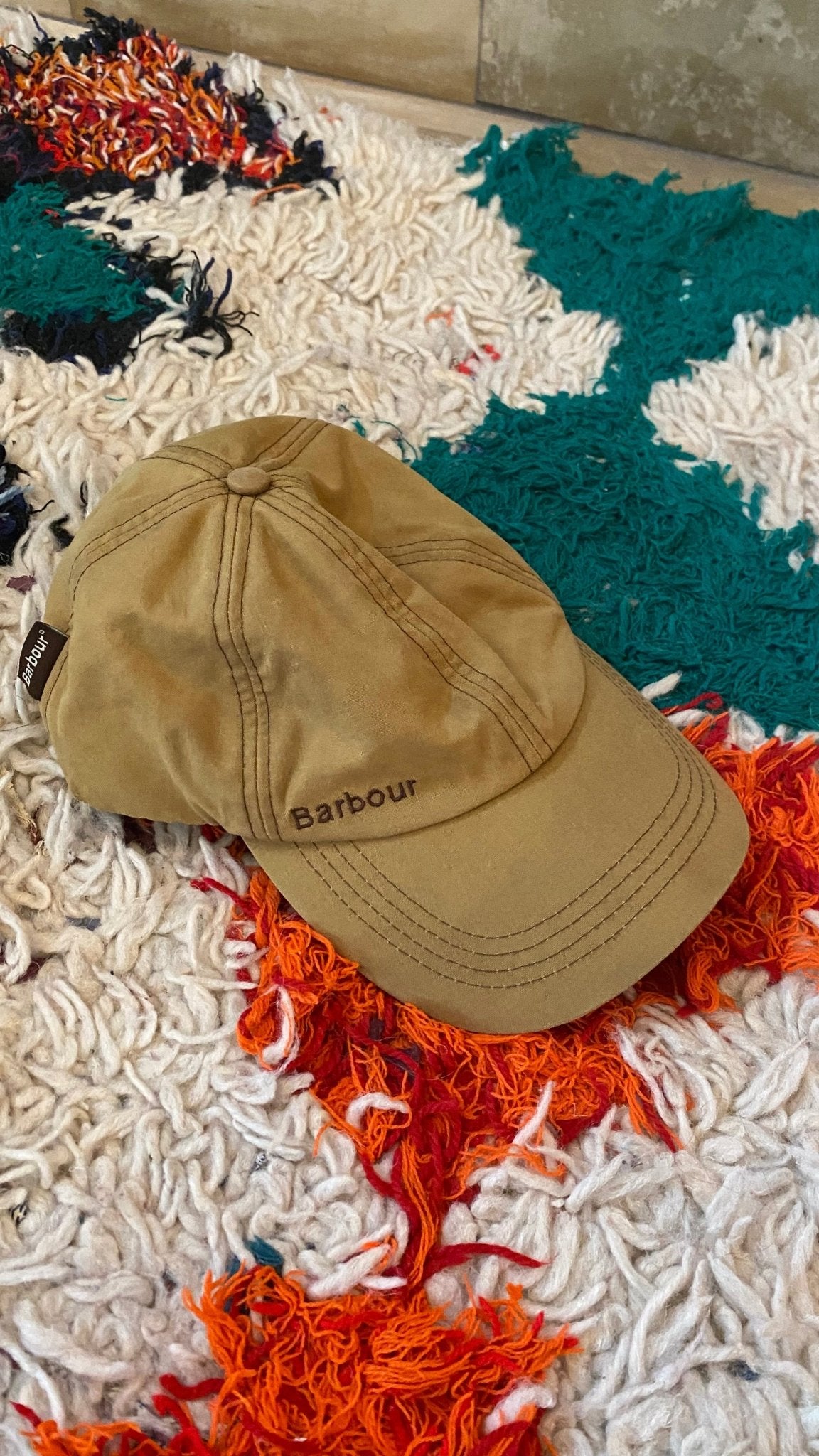 BARBOUR Base Cap/ ocker - lille.PLADS