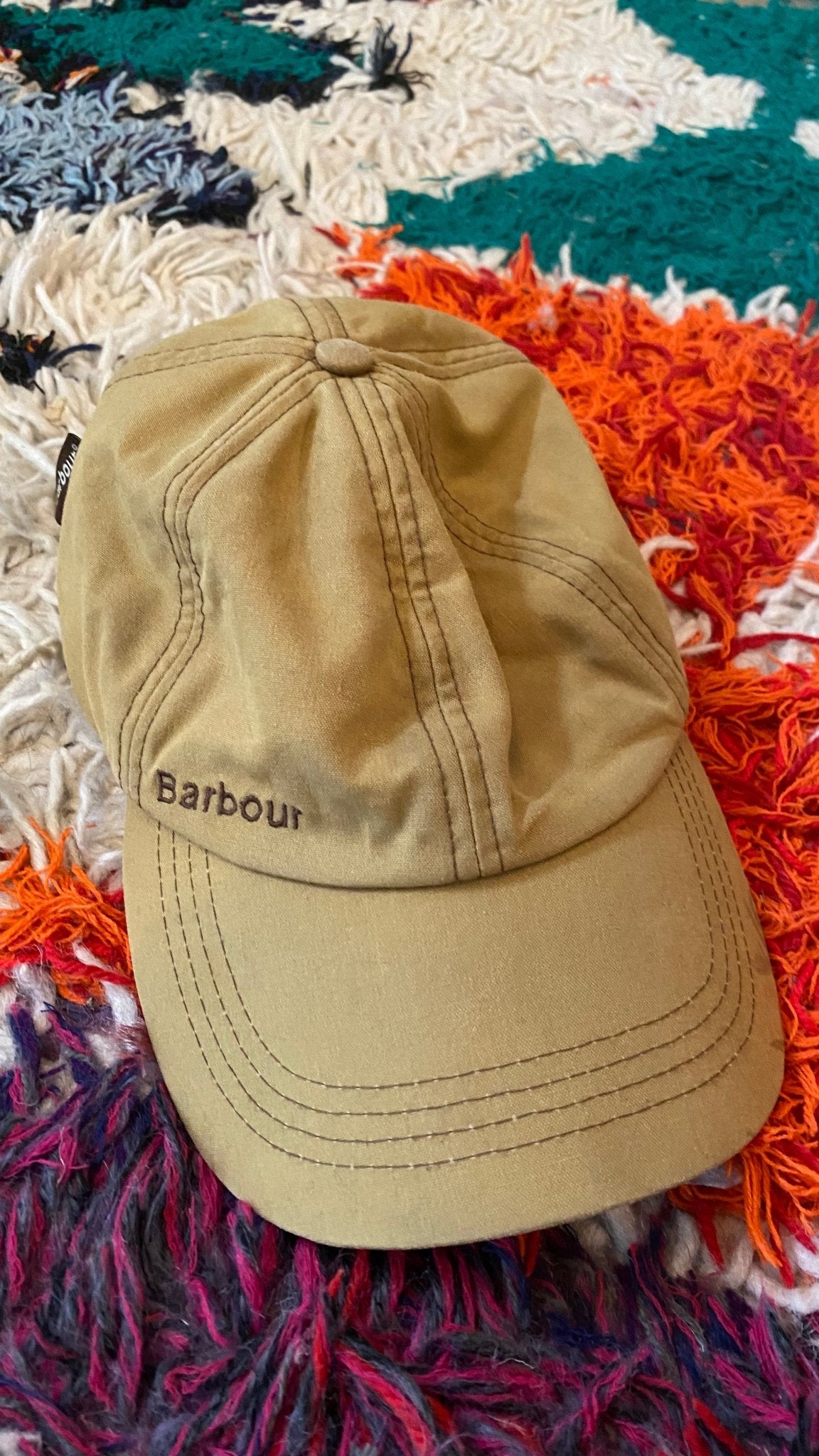 BARBOUR Base Cap/ ocker - lille.PLADS
