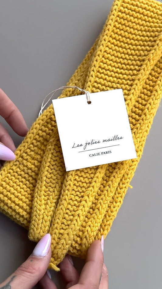 CALIE Paris Schal Sophie Scarf gelb - lille.PLADS