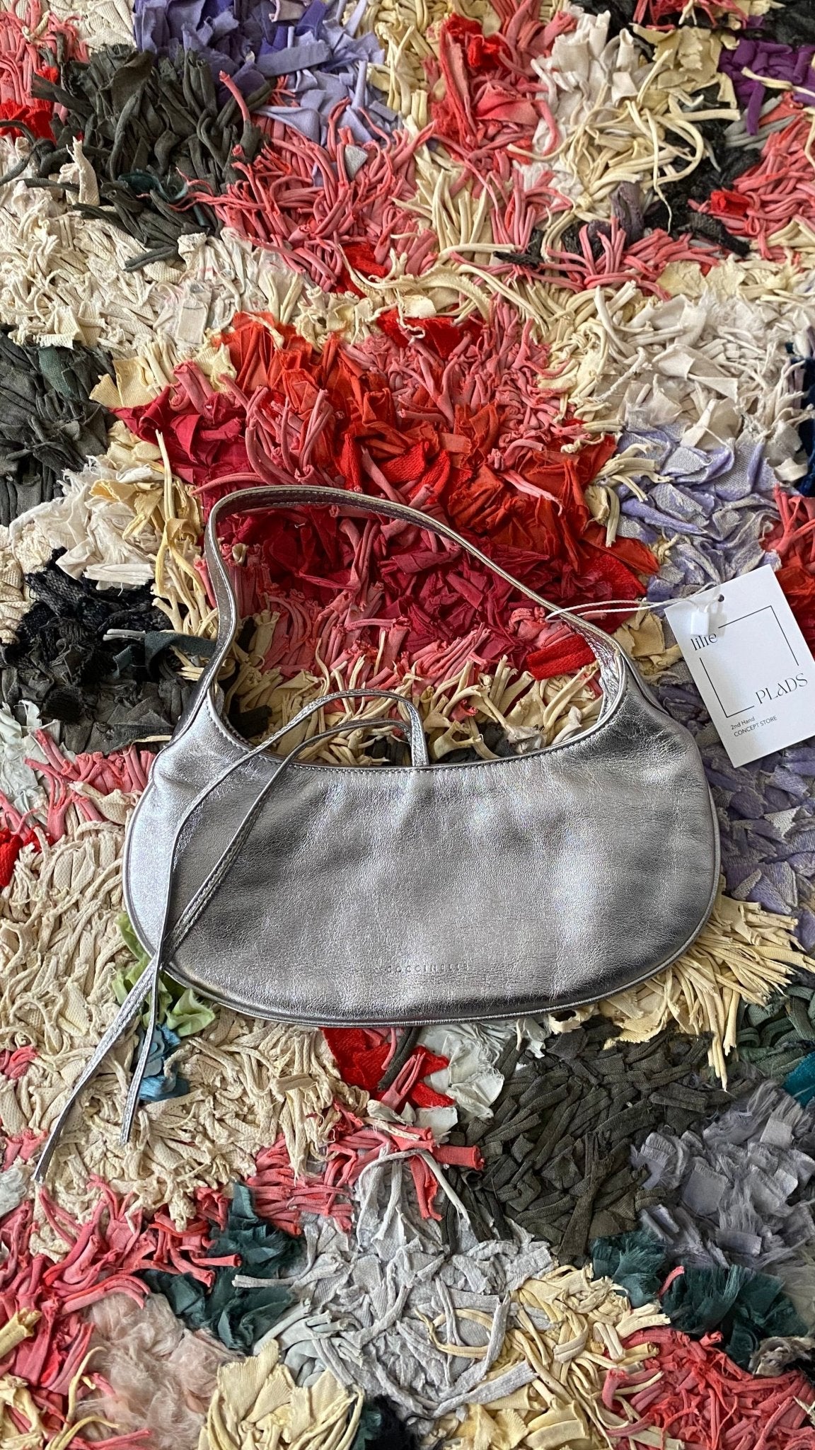 Coccinelle Minibag silber - lille.PLADS
