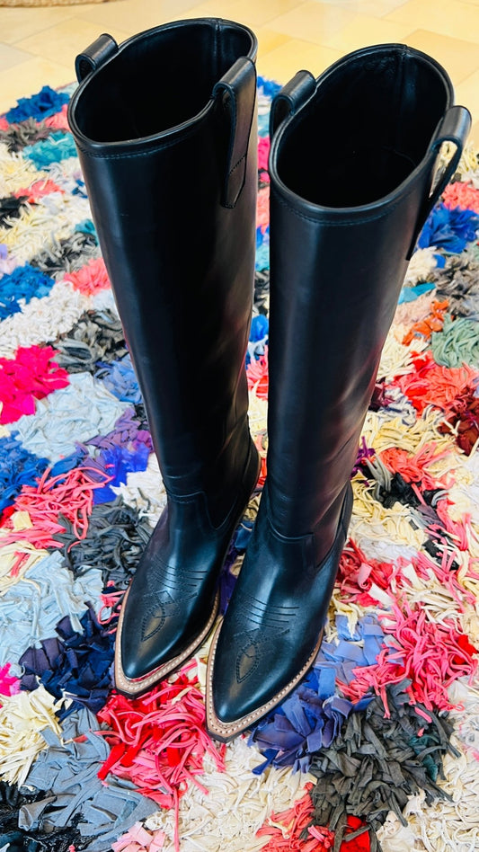 Dorothee Schumacher Cowboyboots schwarz
