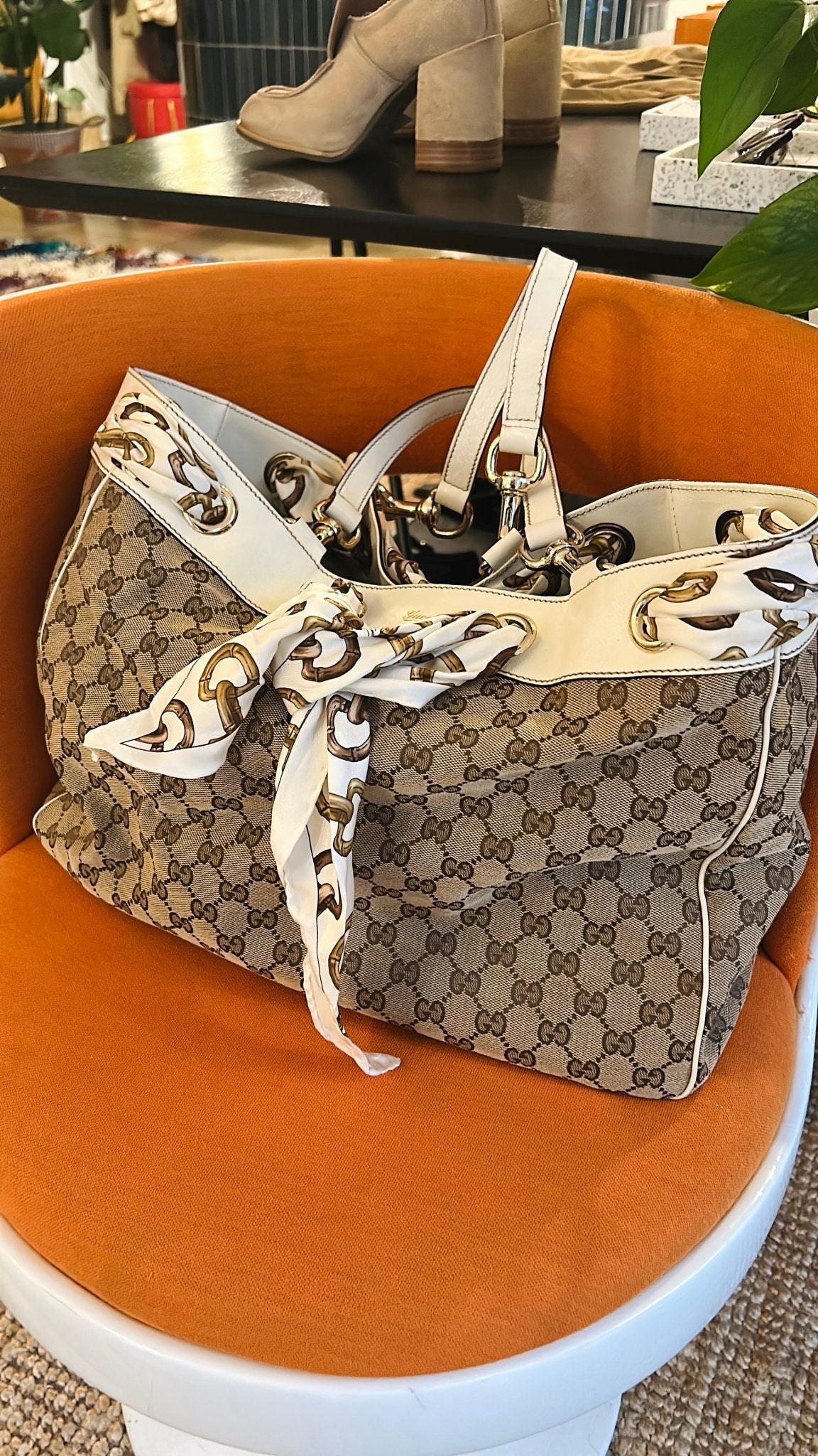 GUCCI Vintage Tasche Monogram - lille.PLADS