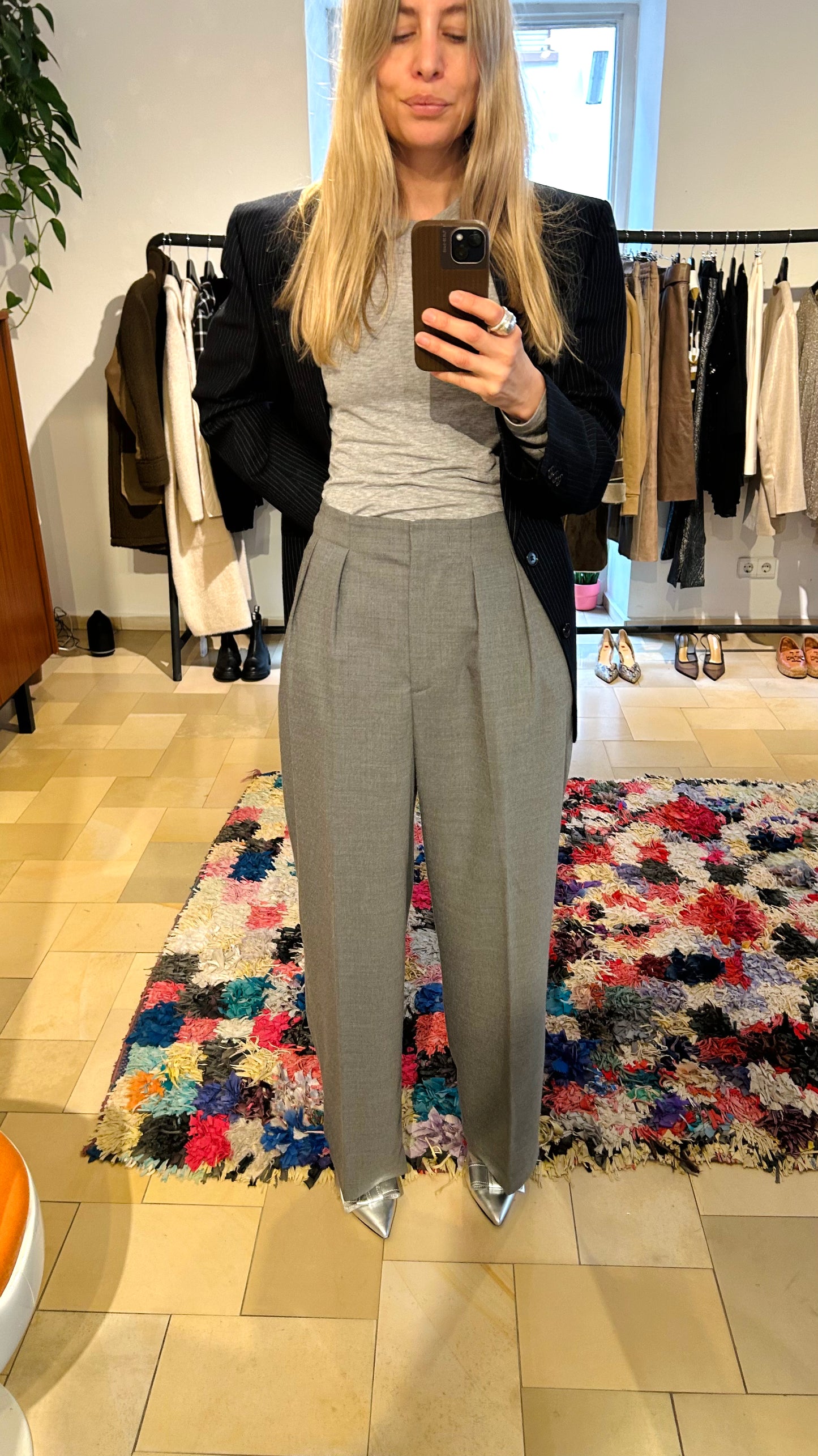 ARKET Hose grau / 42