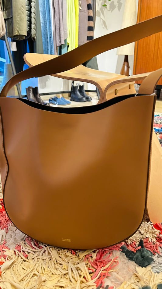 CLOSED Umhängetasche cognac