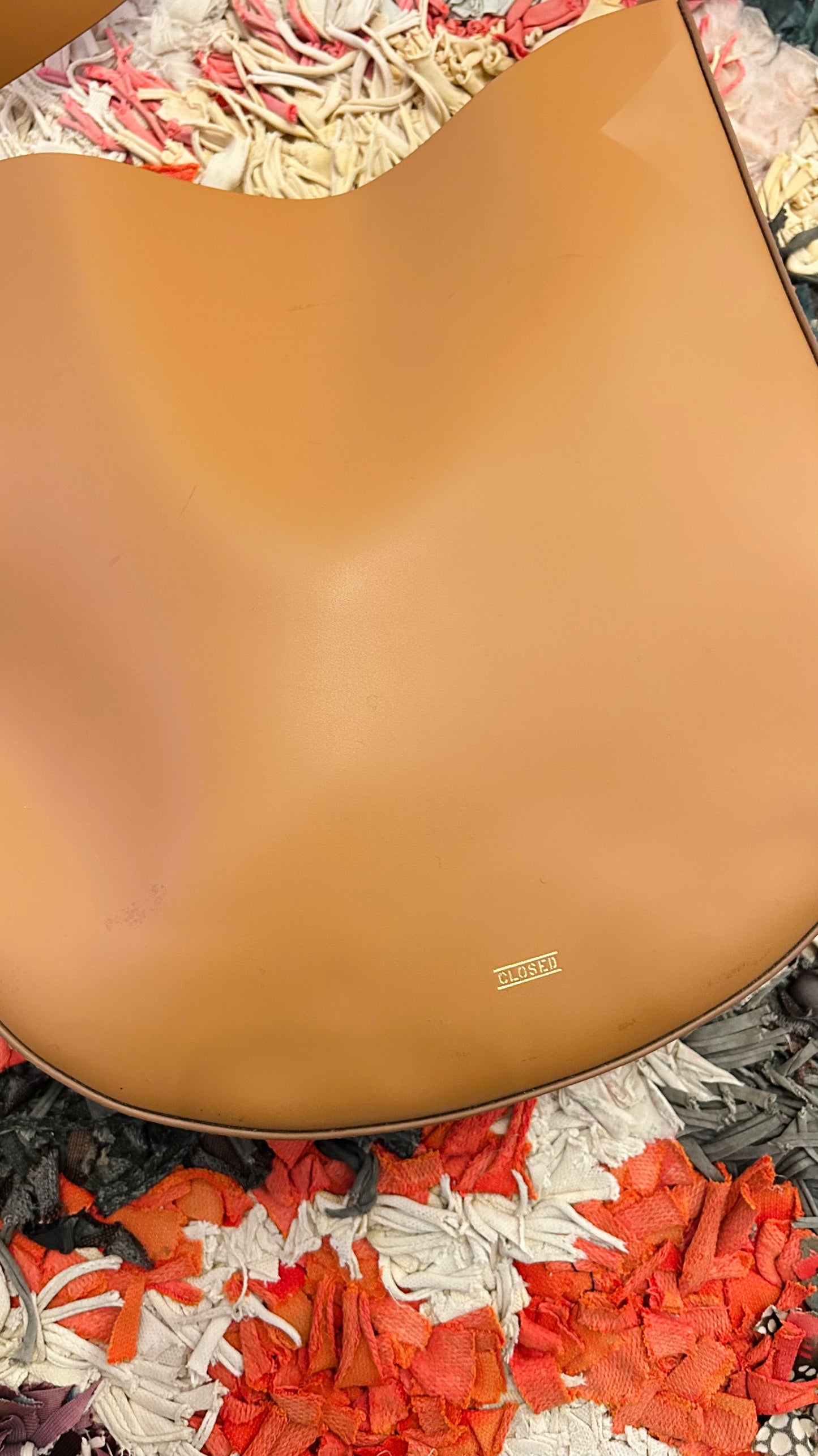 CLOSED Umhängetasche cognac