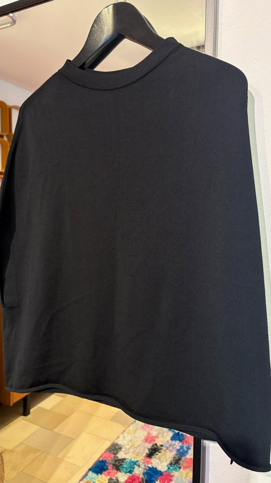 LIVIANA CONTI Pullunder Shirt schwarz / S - lille.PLADS