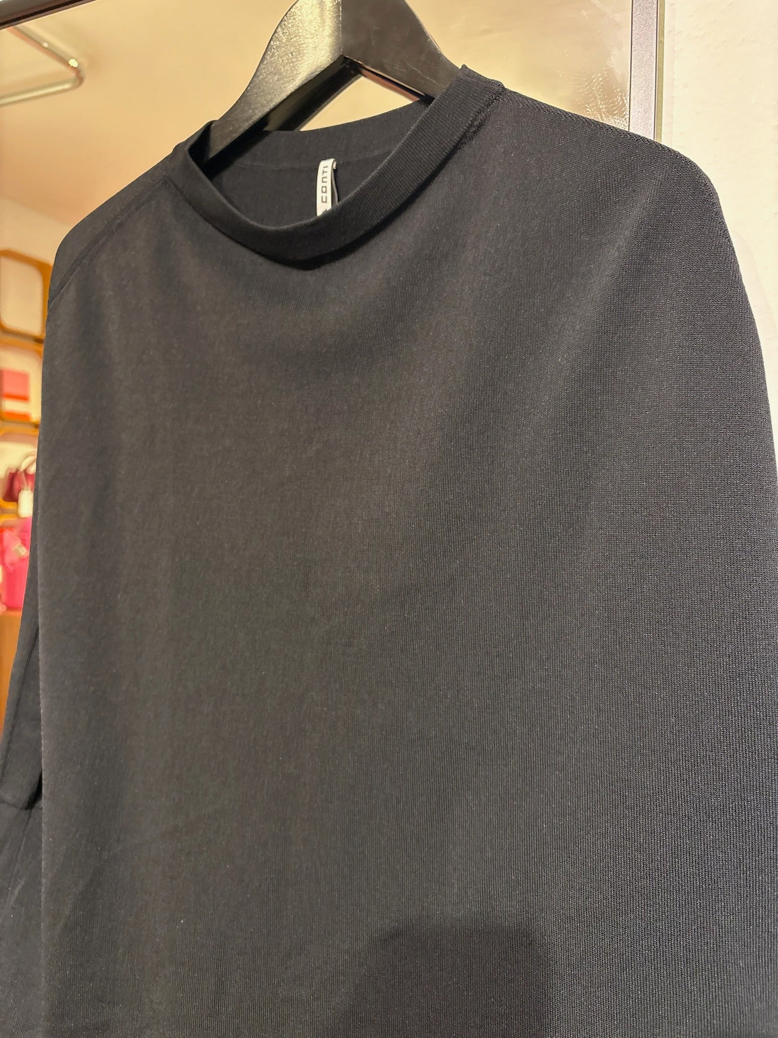 LIVIANA CONTI Pullunder Shirt schwarz / S - lille.PLADS