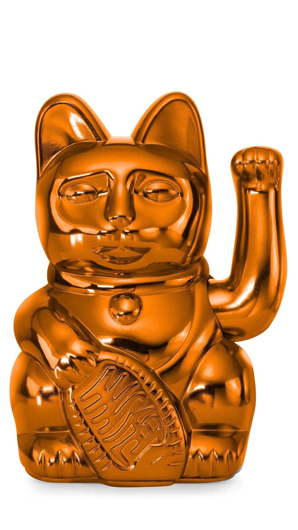 LUCKY CAT - shiny copper - lille.PLADS