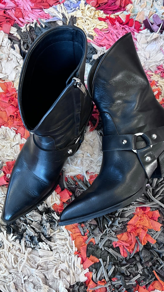 Poesie Veneziane Bikerboots schwarz - lille.PLADS