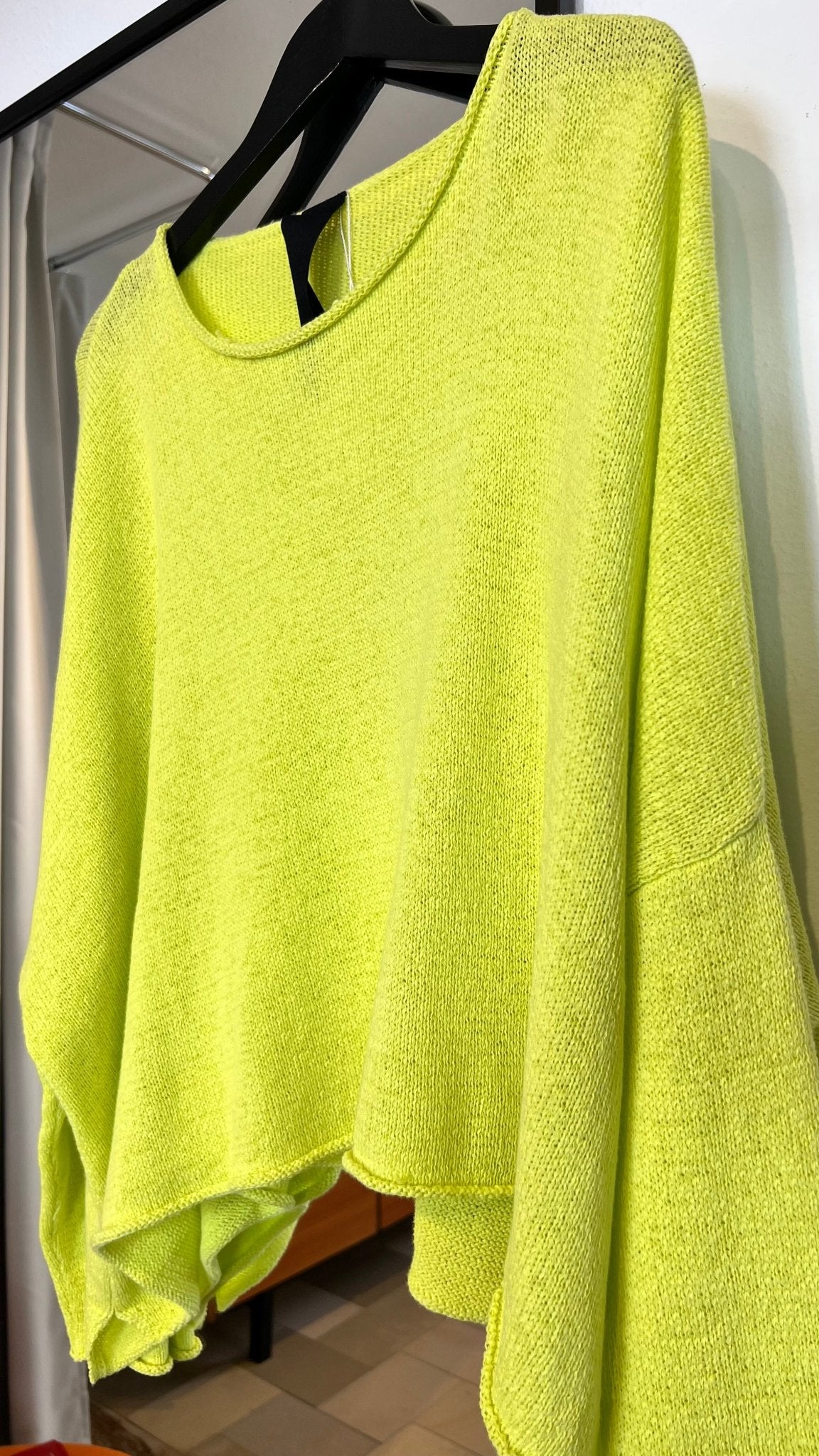 RUNDHOLZ Strickpullover Leinenmix / S - lille.PLADS eGbR