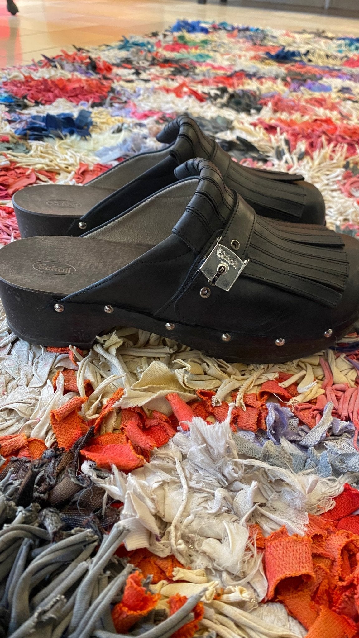 SCHOLL Clogs Fringes/ 40 - lille.PLADS