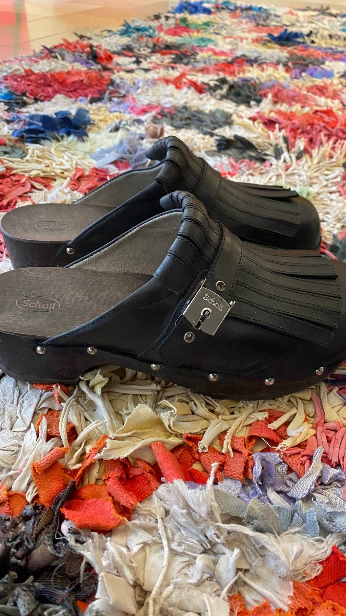 SCHOLL Clogs Fringes/ 40 - lille.PLADS