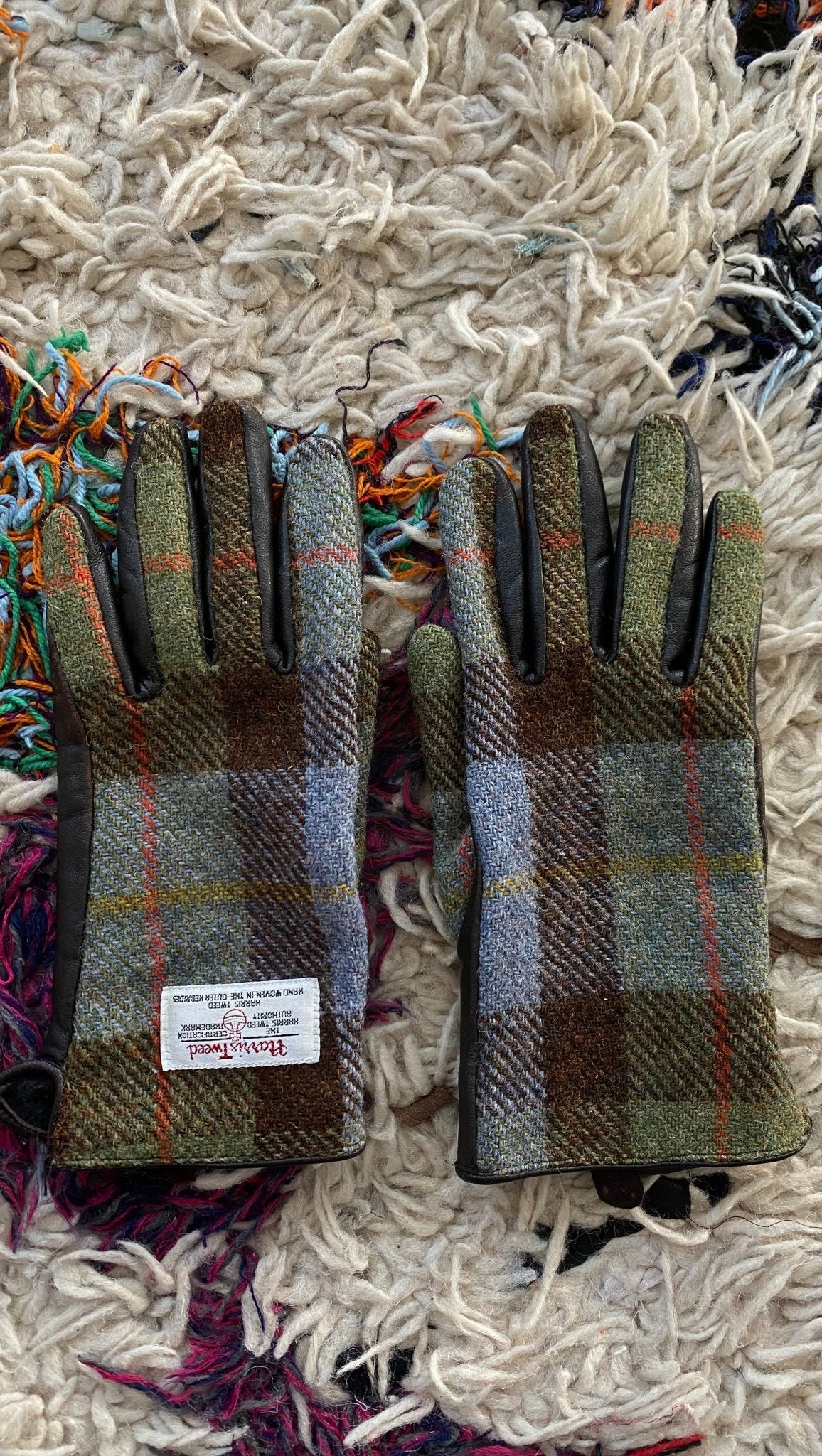 VINTAGE Harris Tweed Handschuhe - lille.PLADS
